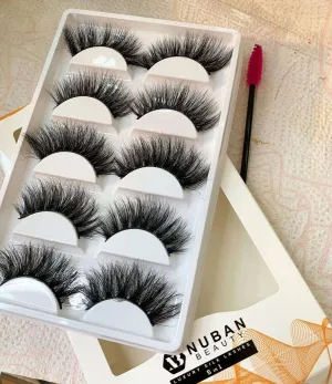 Nuban 5 in 1 Lash Set