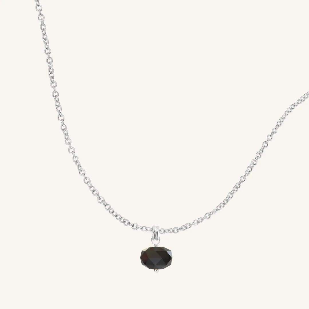 Opulent Black Spinel Charm - Stone of Energy