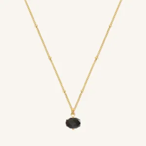 Opulent Black Spinel Necklace - Stone of Energy