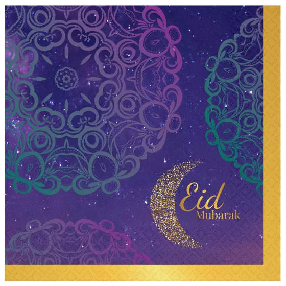 Opulent Eid Lunch Napkins 16pk