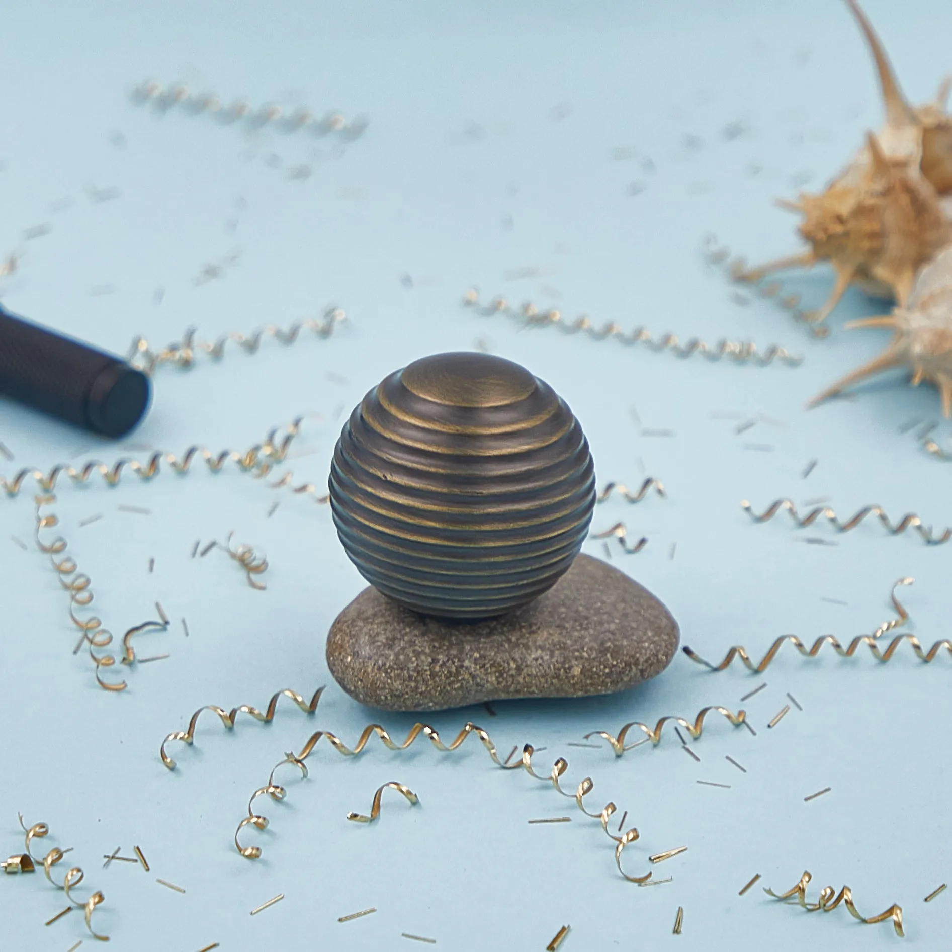 Opulent Honeycomb Solid Brass Cabinet Knob