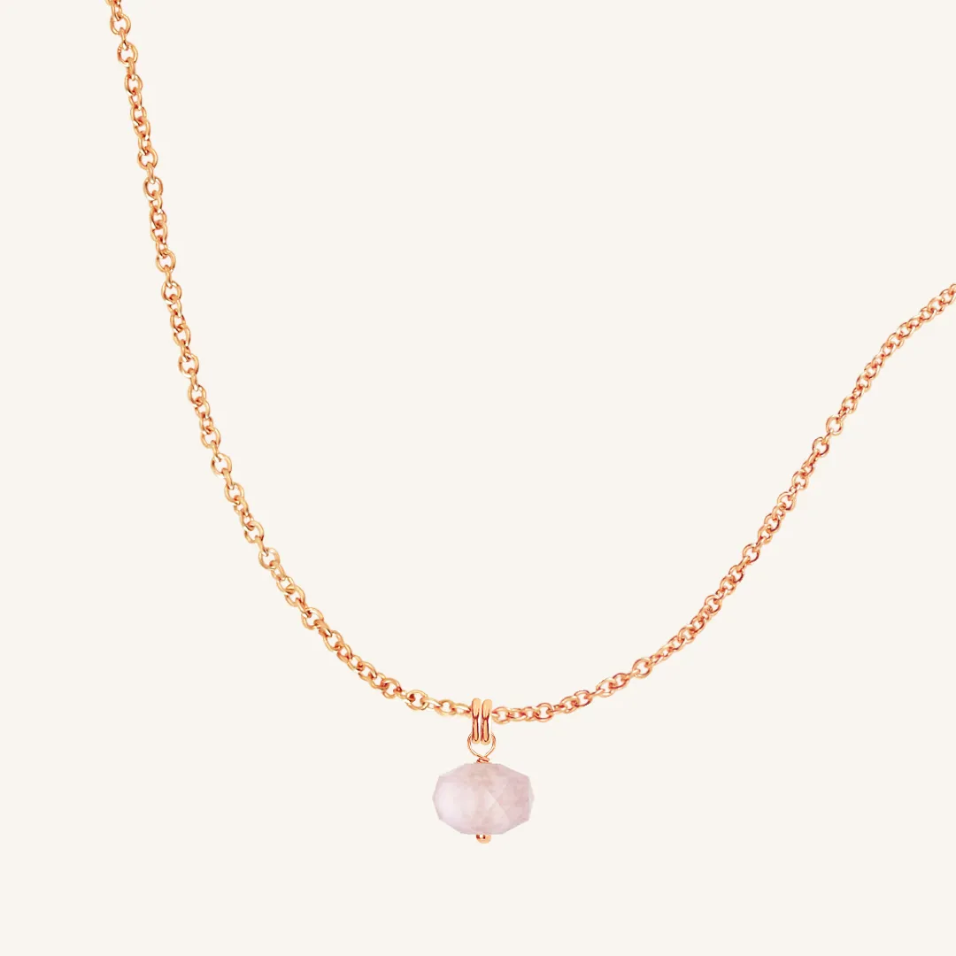 Opulent Morganite Necklace - Stone of Joy