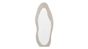 Organic - Organic Floor Mirror, Taupe Velvet