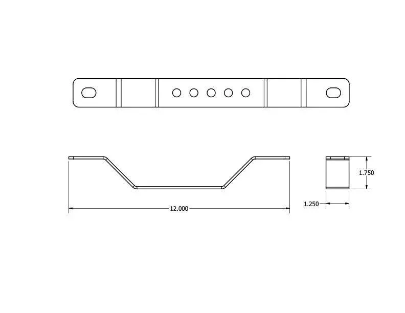 Overland Kitted Universal Raised Mounting Bars