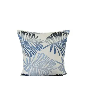 Parlor Palm Blue Cushion