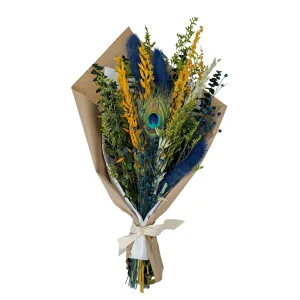 Peacock Floral Bouquet