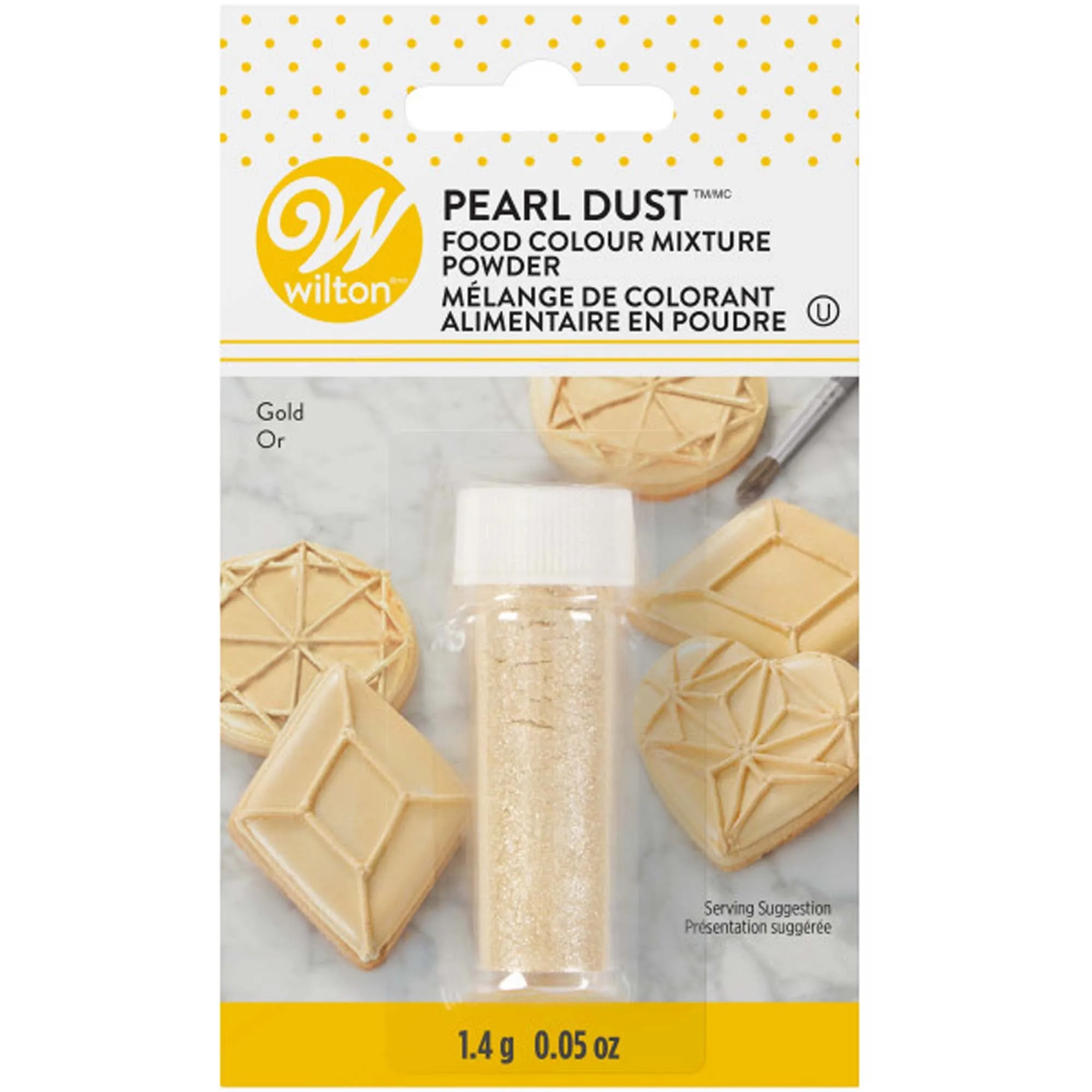 Pearl Dust Gold Food Coloring, 1 count