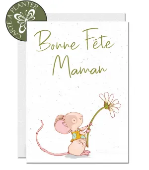 Plantable Mother's Day Card - Mouse