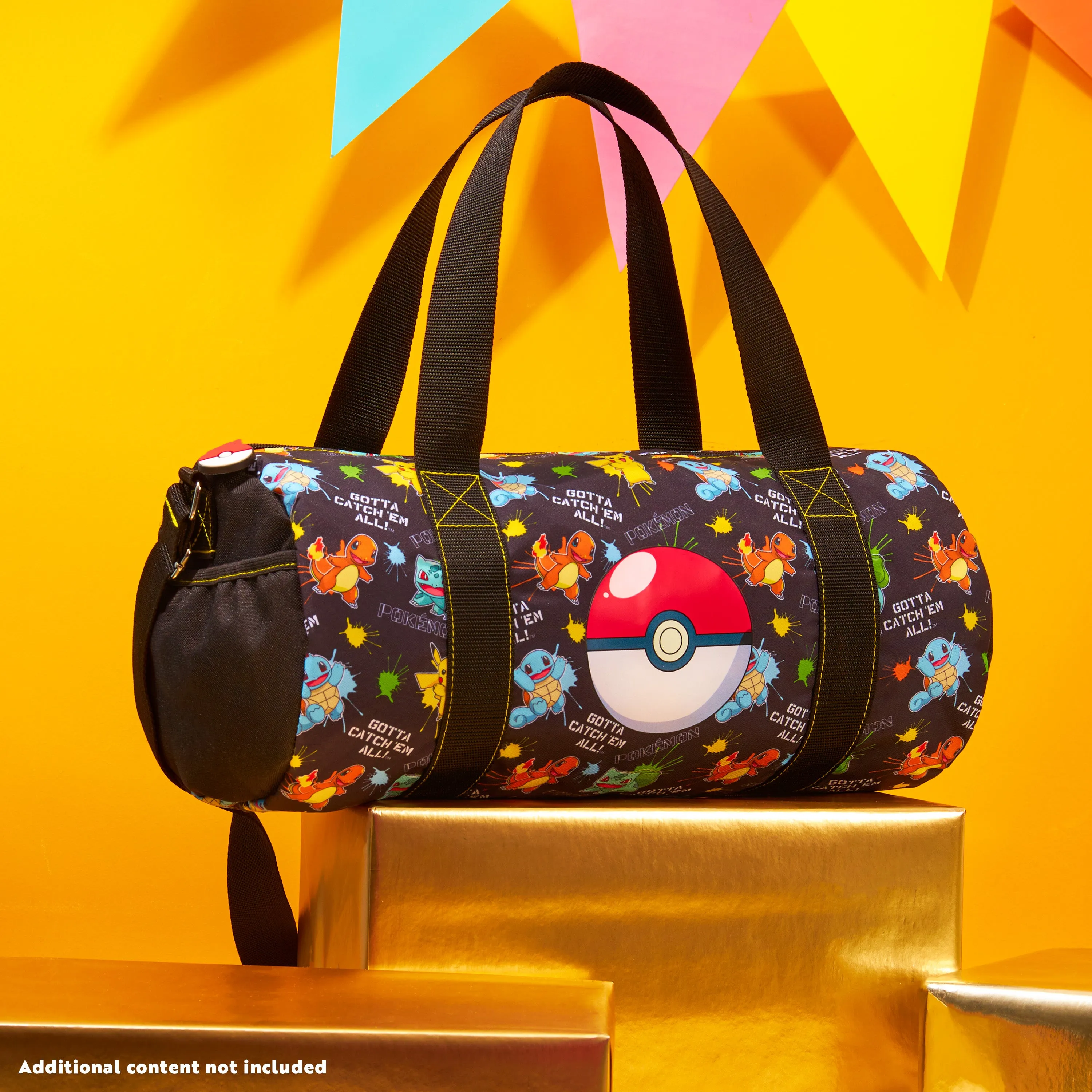 Pokemon Gym Bag for Kids, Pikachu Boys Duffle Bag Large