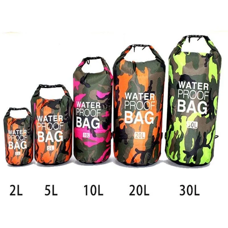 PVC Camouflage Waterproof Backpack