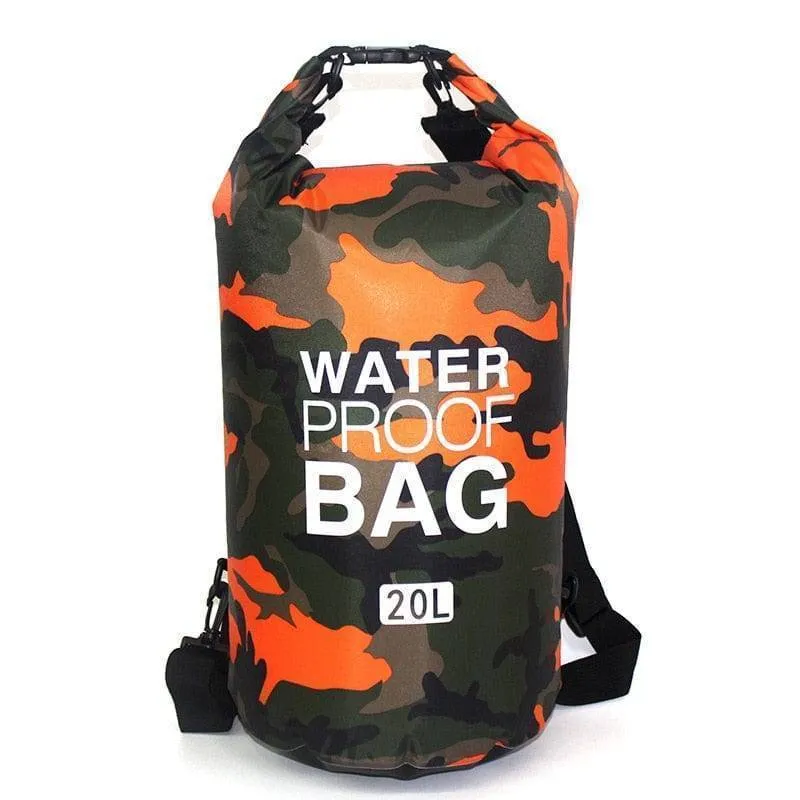 PVC Camouflage Waterproof Backpack