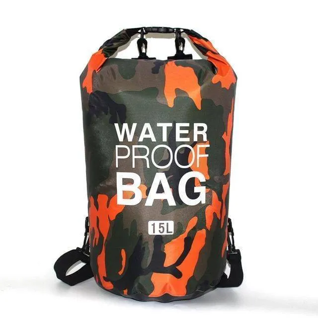 PVC Camouflage Waterproof Backpack