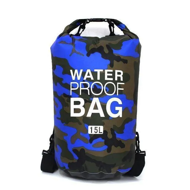 PVC Camouflage Waterproof Backpack