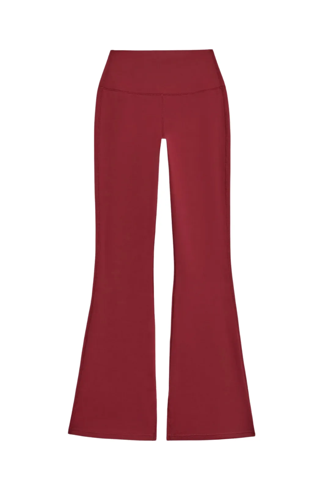 Raquel High Waist Rigor Flare, Bordeaux