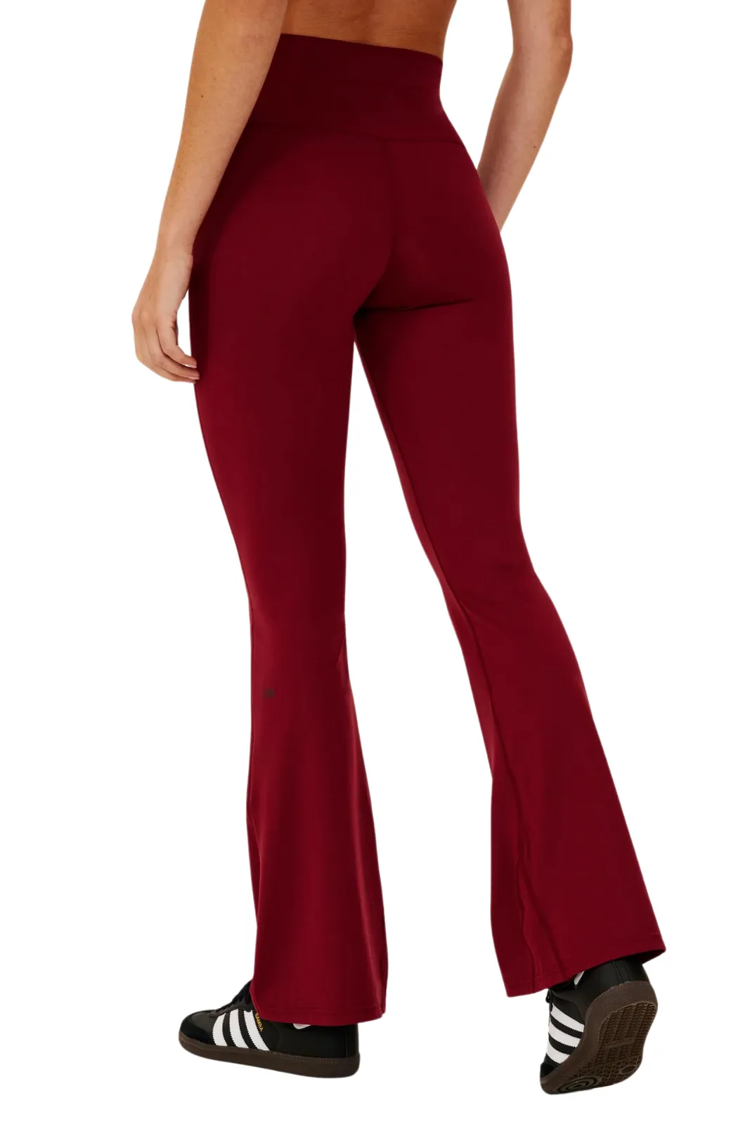 Raquel High Waist Rigor Flare, Bordeaux