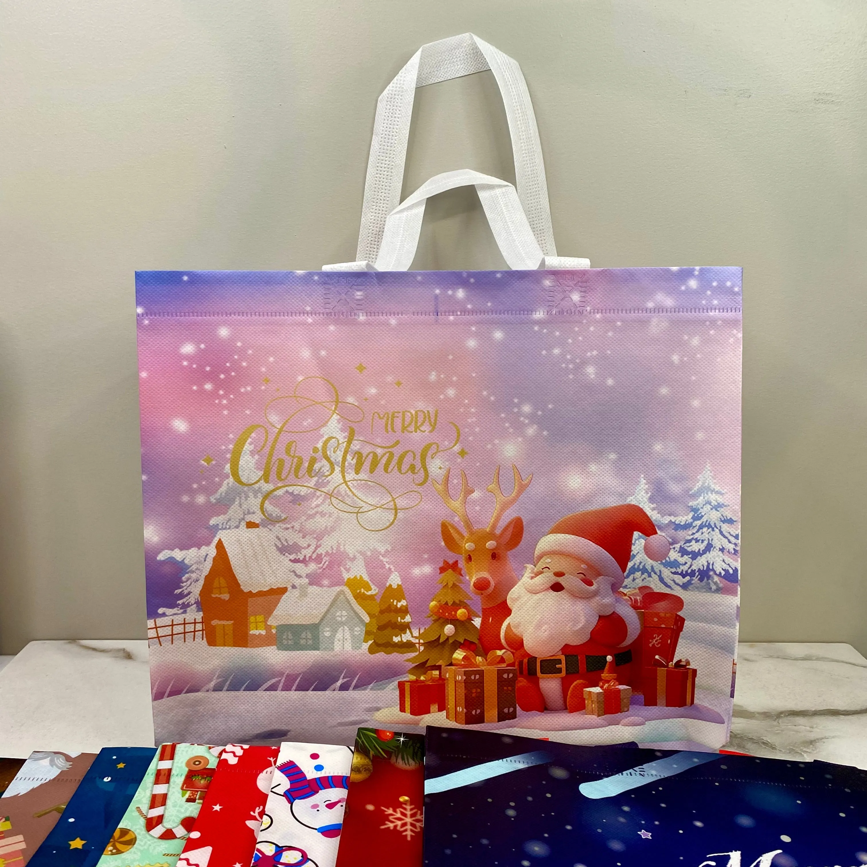 Reusable Tote Bag - Christmas