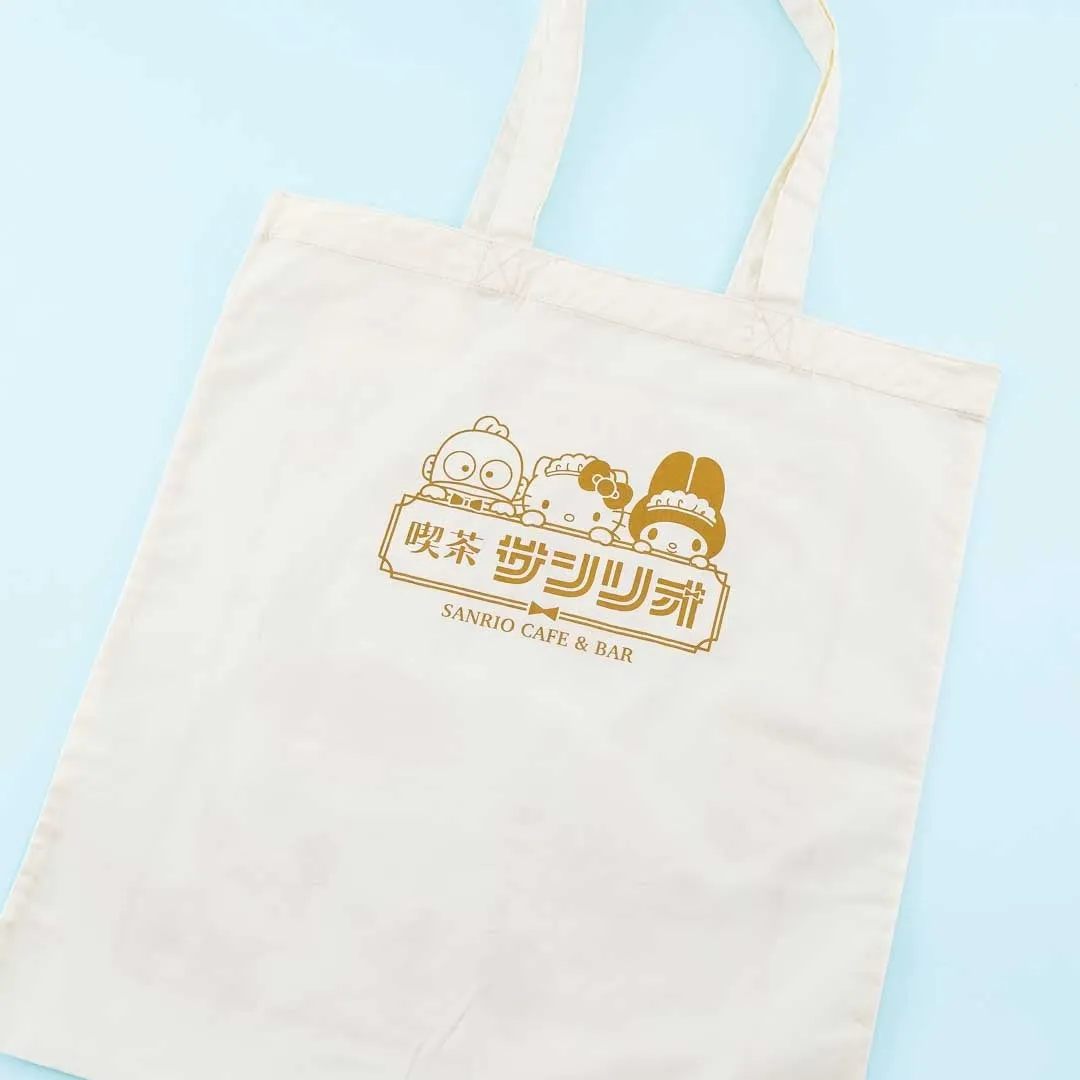 Sanrio Characters Café & Bar Menu Tote Bag