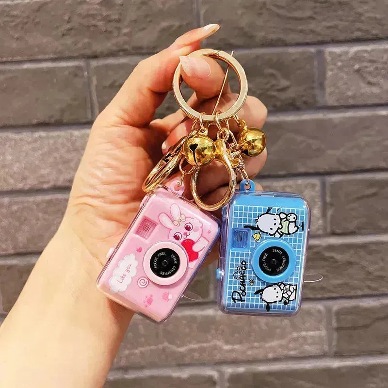 Sanrio Mini Flash Camera Keychain