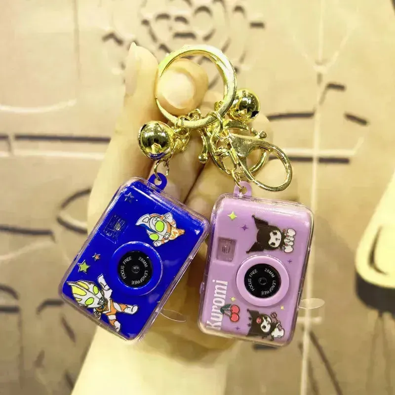 Sanrio Mini Flash Camera Keychain