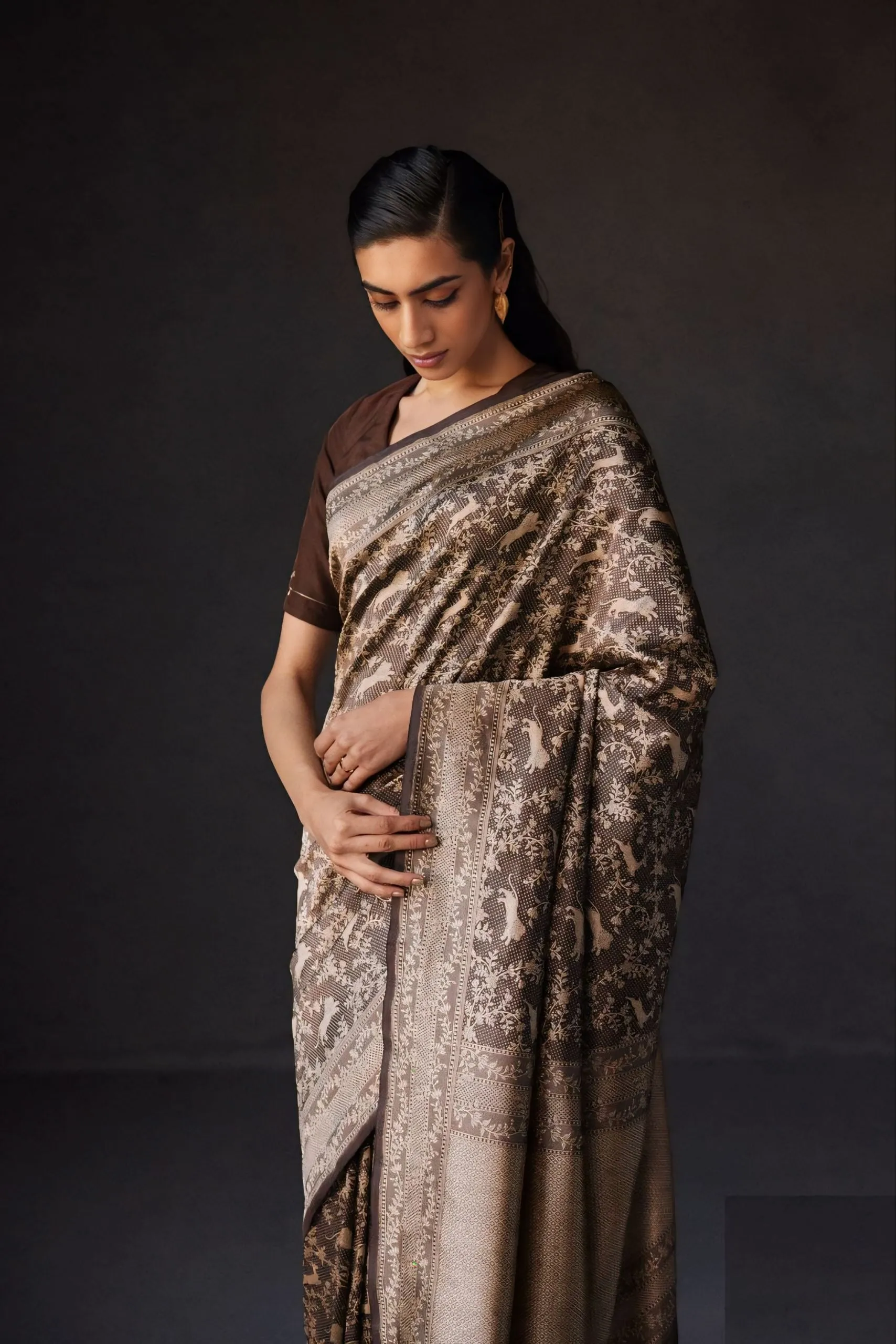 SAREE AMAZINGELEBRATES BEAUTY AND DIVERSITY BY WILDLIFE