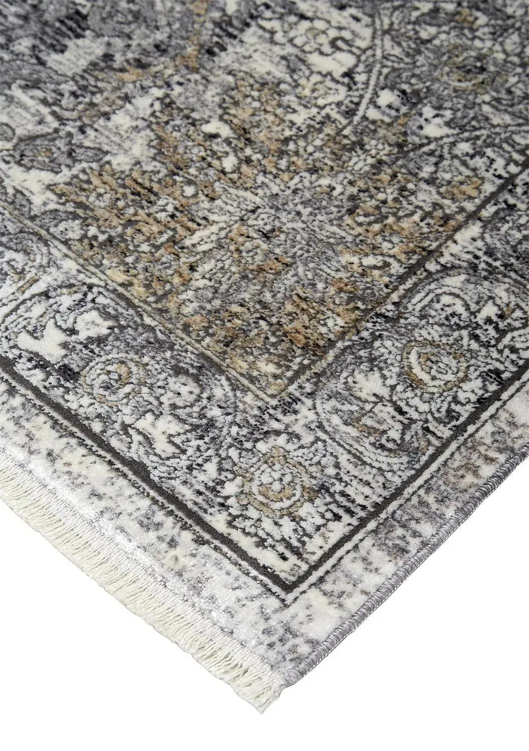 Sarrant 9193965F Grey/Silver Rug