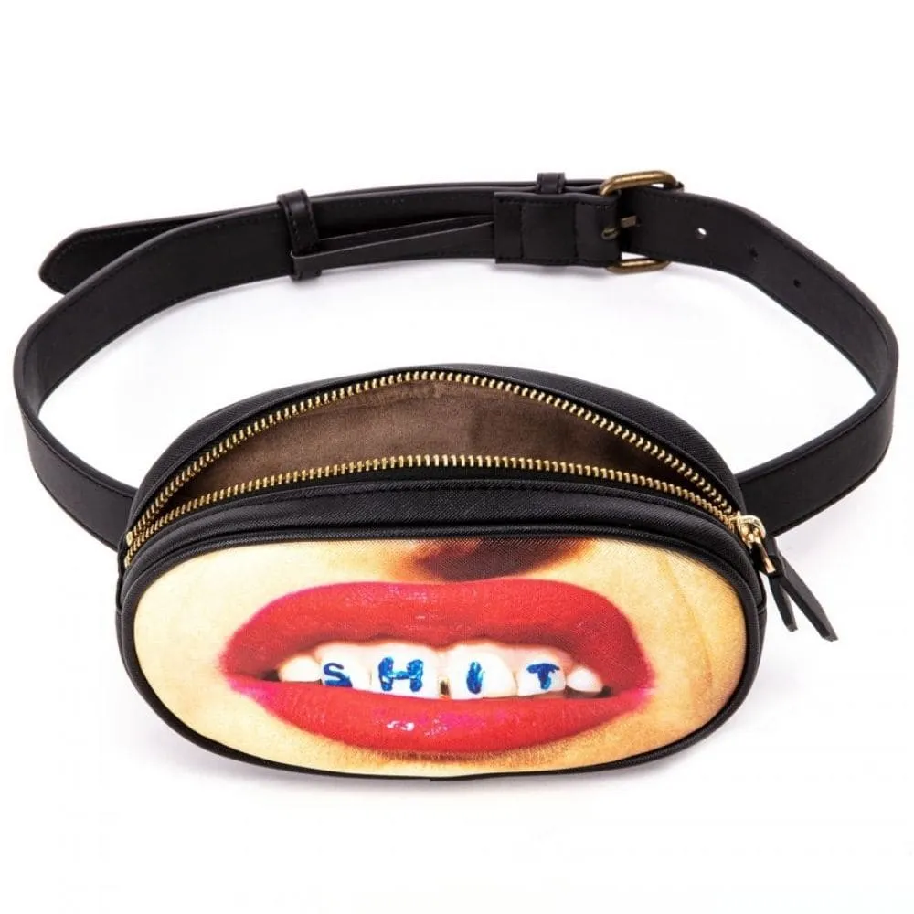 Seletti Toiletpaper Waist Bag Shit