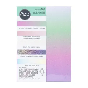 Sizzix Surfacez Opulent Cardstock Pack 8"X11.5" 50/Pkg - Iridescent