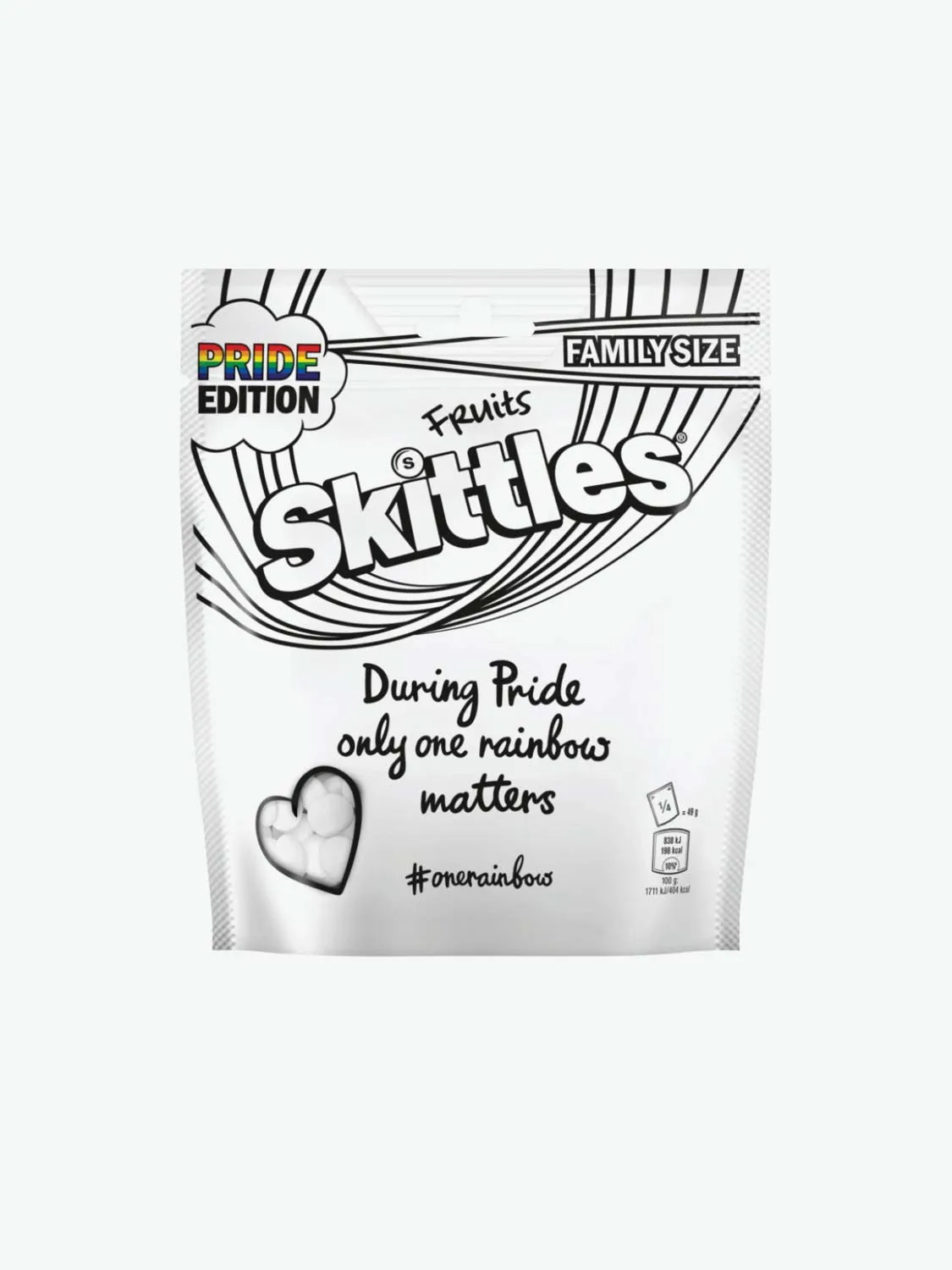 Skittles Fruits Family Size Pride Edition