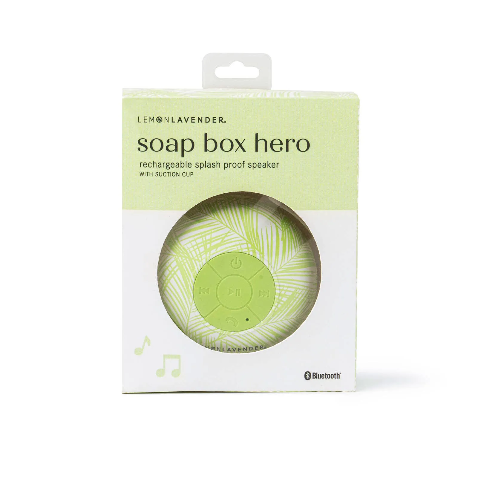 Soap Box Hero Splash Proof Speaker by Lemon Lavender