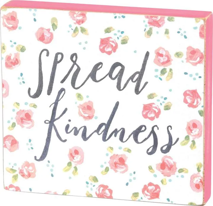 Spread Kindness Box Sign