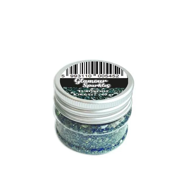 Stamperia Glitter - Glamour Sparkles Turquoise