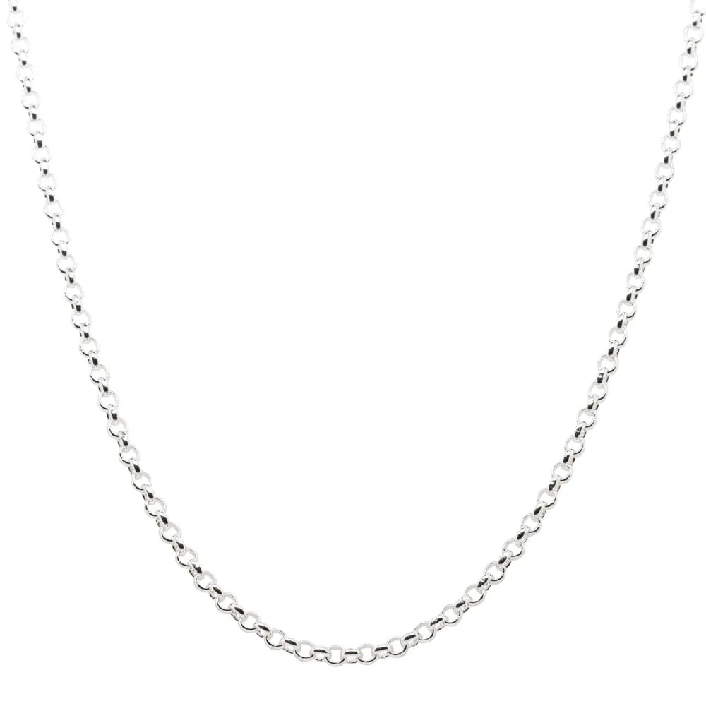 Sterling Silver Round Belcher Chain