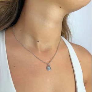 Sun Necklace silver