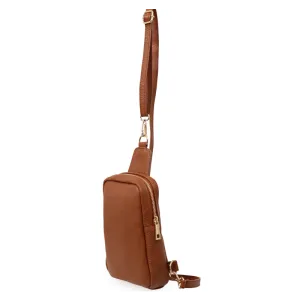 Tan Leather Sling Bag