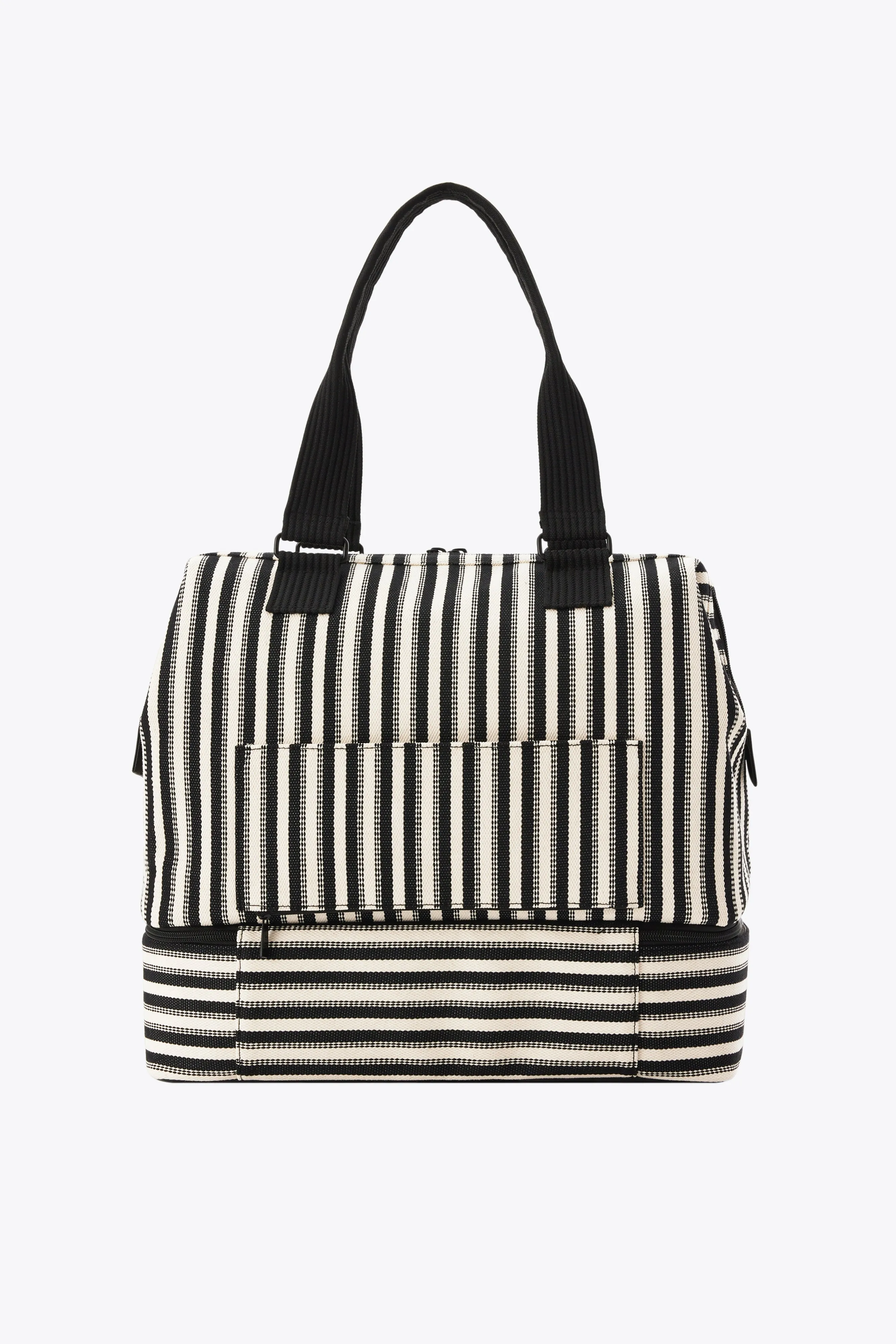 The Mini Weekender in Black Stripe