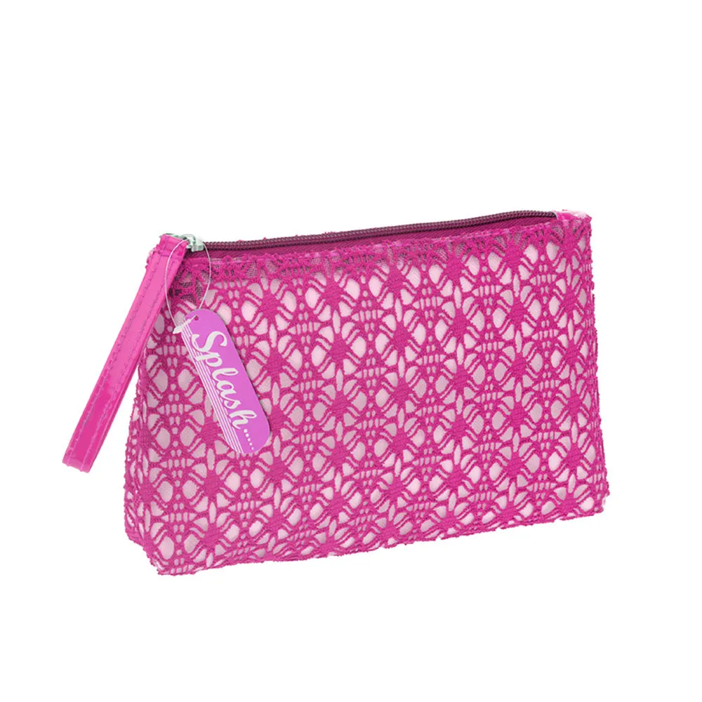 Toiletry Bag for Women - Cotton with Net