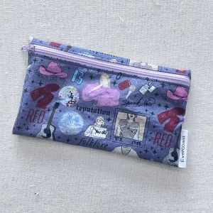 TS Albums on Grey Reusable Snack Bag