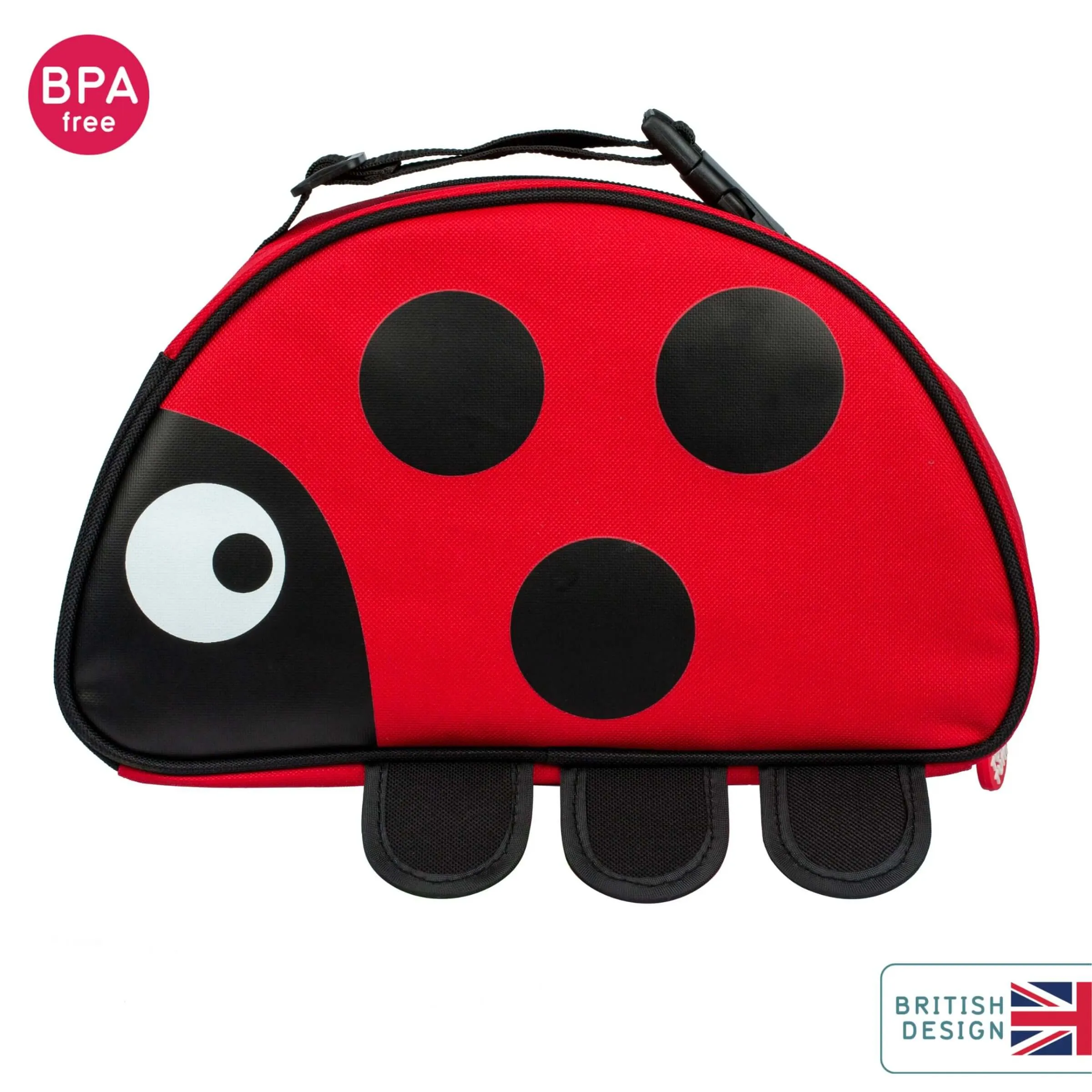 TUM TUM Insulated Children's Lunch Bag (Ladybird)