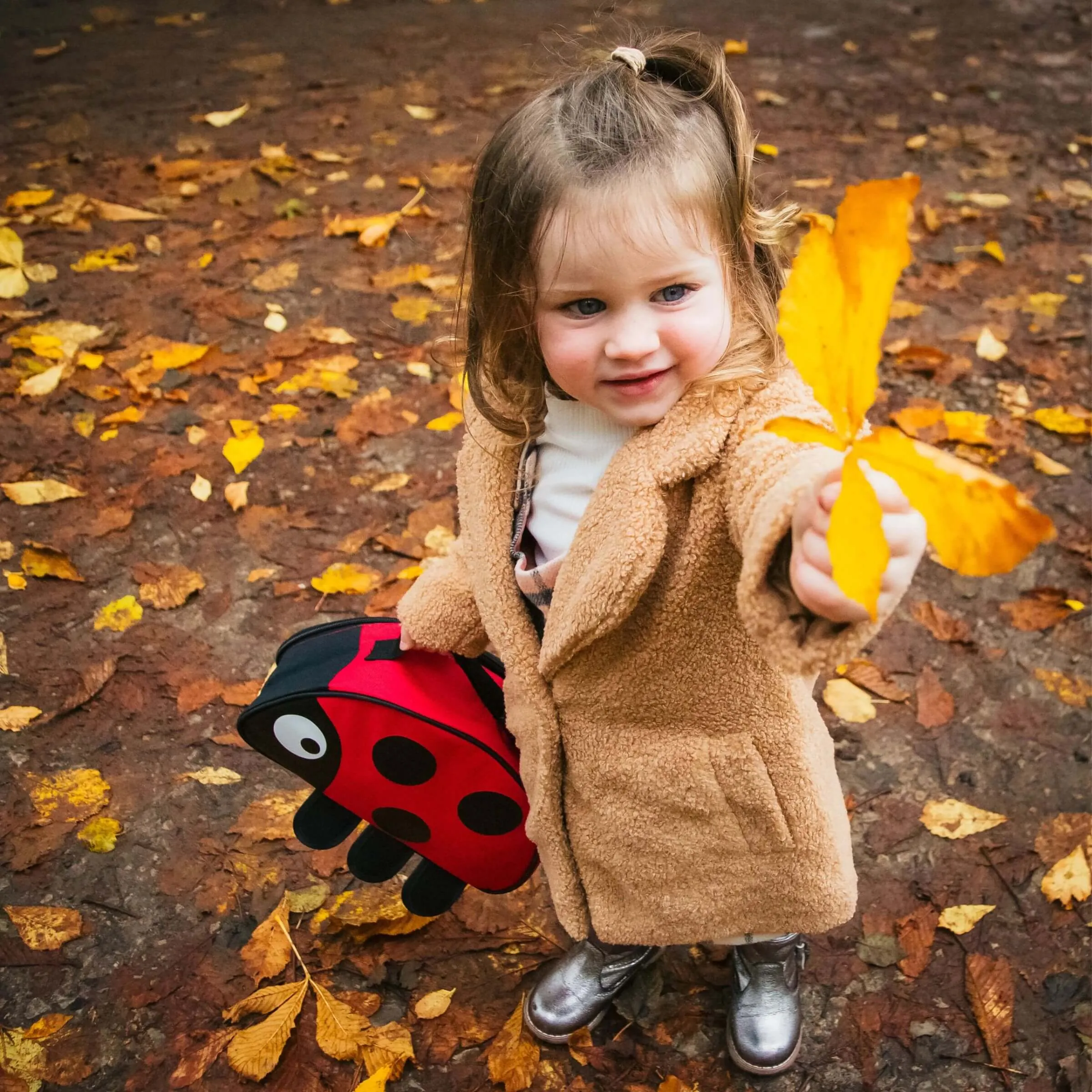 TUM TUM Insulated Children's Lunch Bag (Ladybird)