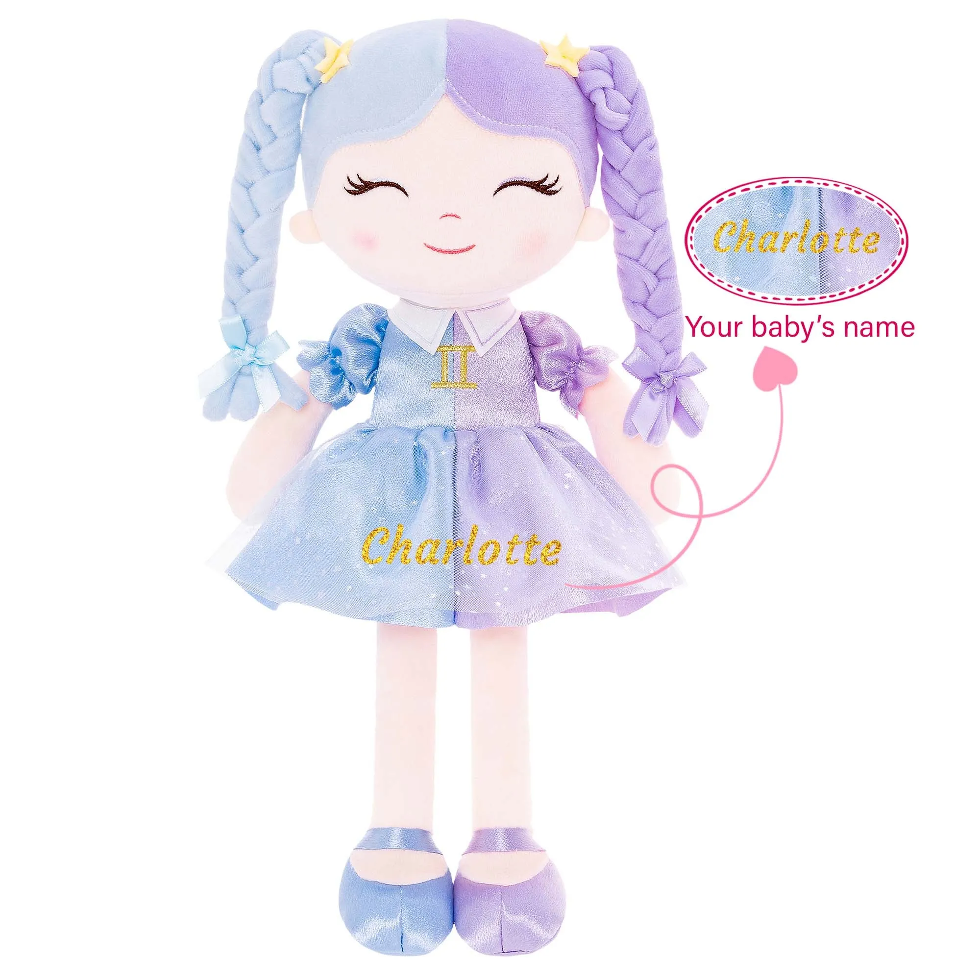 (US Only) Arteeksdoll 17-inch Constellation Zodiac Dolls Series - Gemini