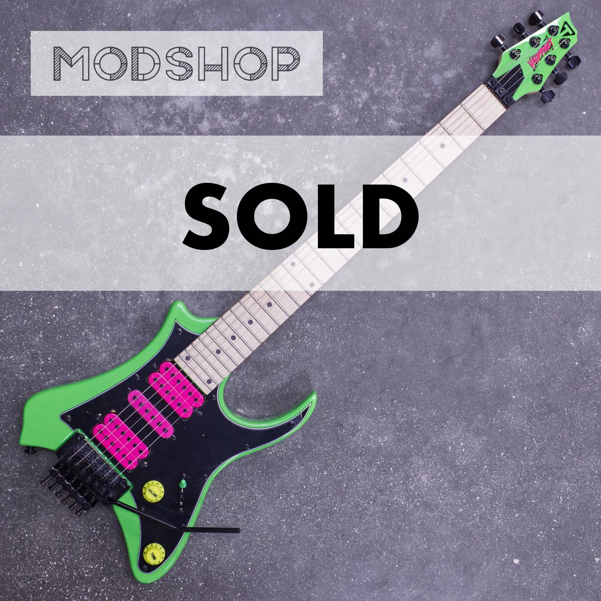 Vaibrant® Standard Mod Shop (Slime Green/ Deluxe Electronics)