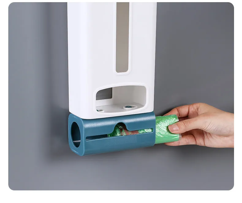 Wall Mounted Rubbish Bag Dispenser