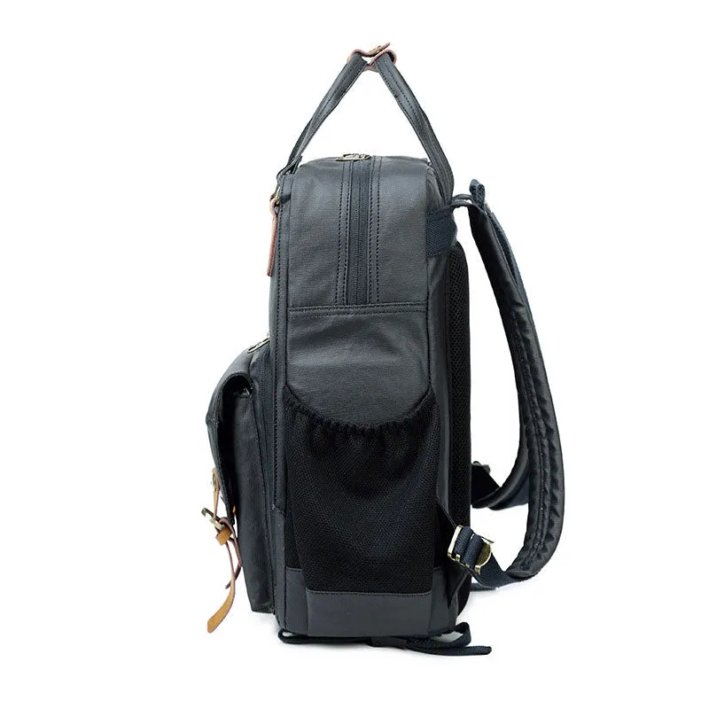 Waxed Canvas Camera Backpack