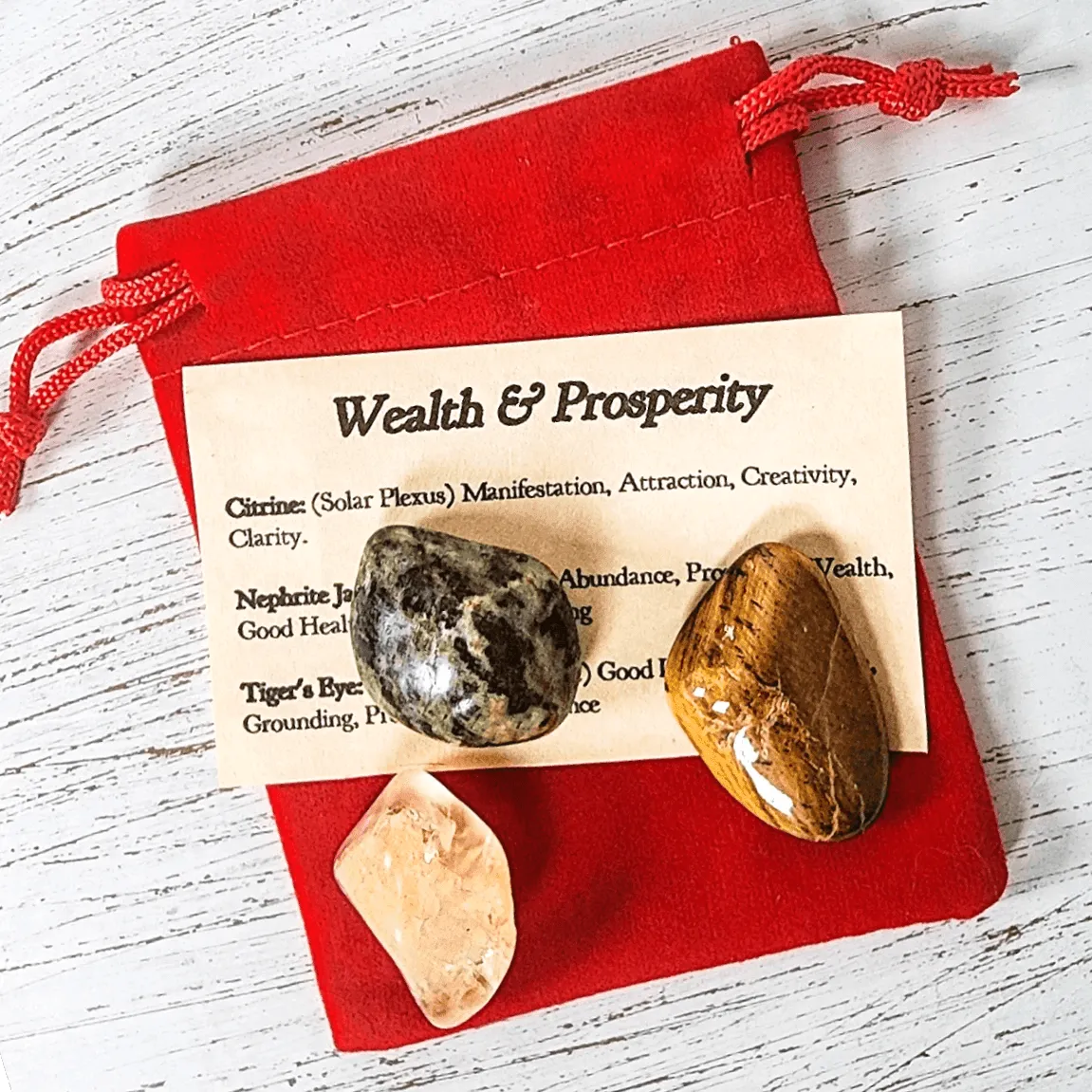 Wealth and Prosperity Crystal Set