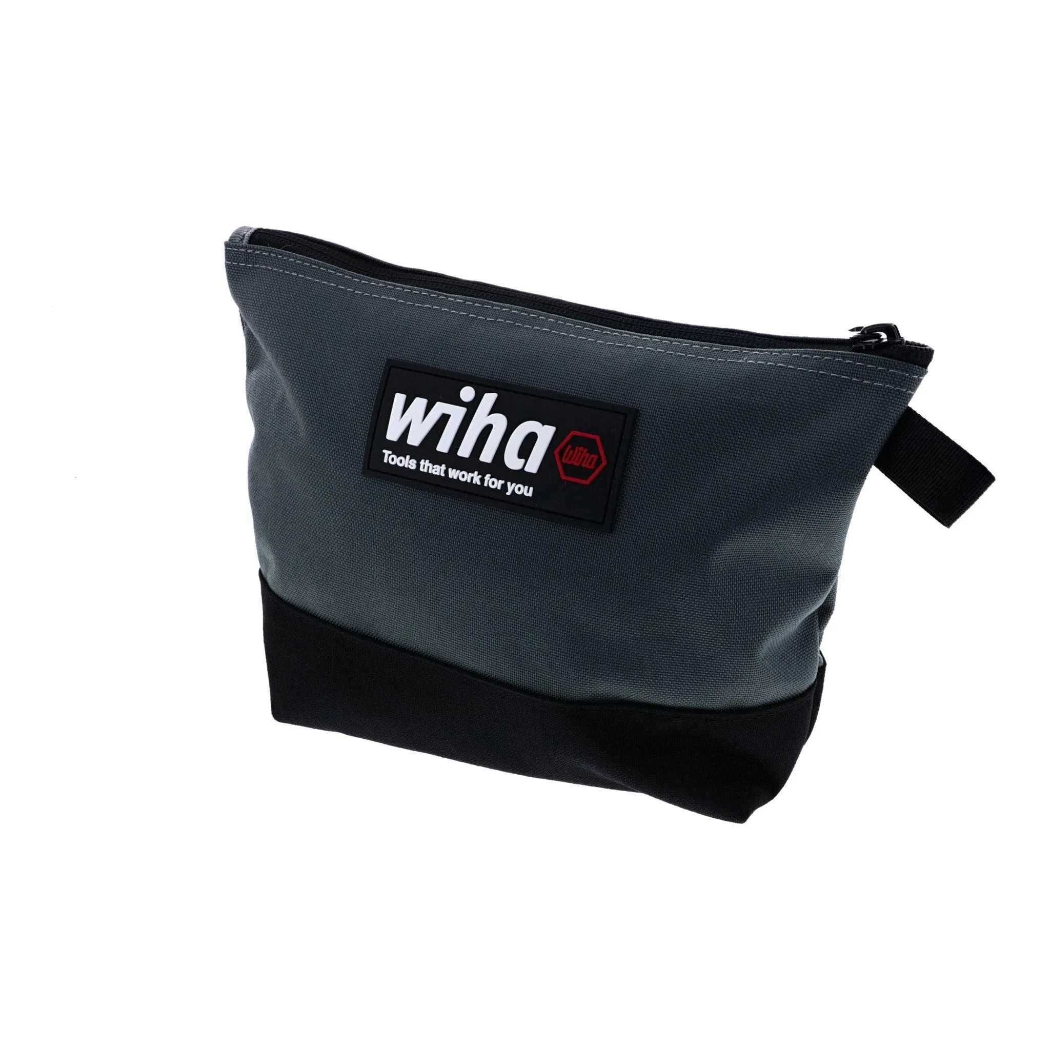 Wiha 91473 Cordura Multi-Purpose Heavy-Duty Zipper Tool Pouch