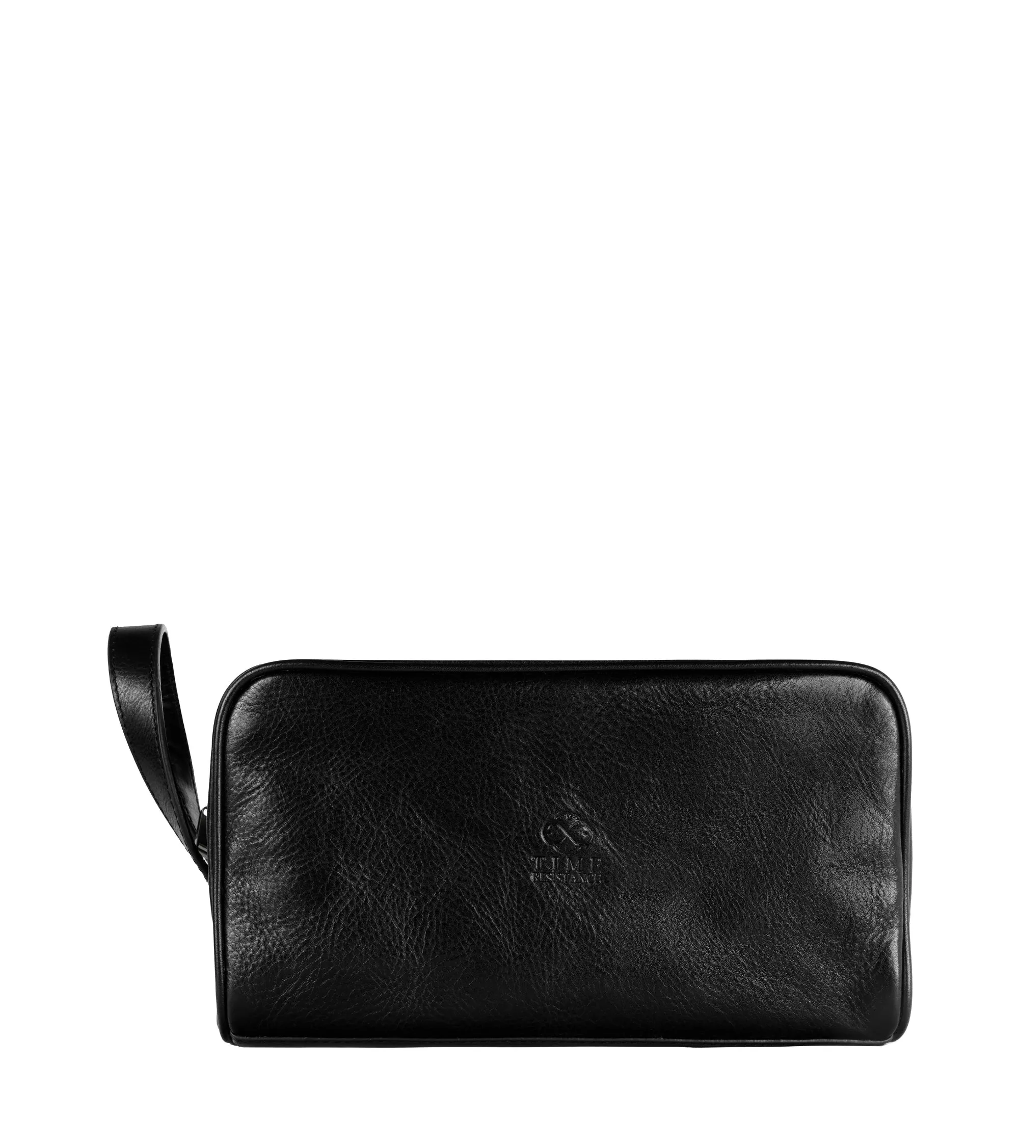 Womens Leather Cosmetic Bag Dopp Kit - All the Kings Men